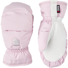 Læder luffer Hestra Jr Foss Mittens - Pink