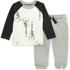 Boys - Organic/Recycled Materials Other Sets Burt's Bees Baby Boys' Acoustic Guitar T-Shirt & French Terry Pant Set 9M