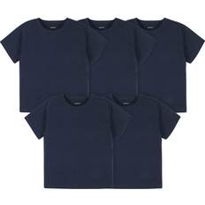 Gerber Baby Toddler Solid Short Sleeve T-Shirts - Navy