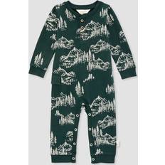 Boys - Green Jumpsuits Burt's Bees Baby Boys' Love The Mountains French Terry Jumpsuit 12M