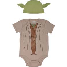 Jumpsuits Star Wars Star Wars Yoda Bodysuit and Hat Set Newborn to Infant