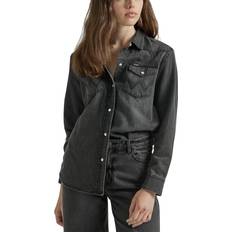 Wrangler Women Shirts Wrangler Women's Boyfriend Shirt, Medium, Oxford