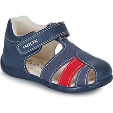 Boys - Leather Sandals Geox ELTHAN Boy Sandal,LT NAVY/RED,18