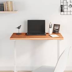 Naturfarvet Bordplader vidaXL 80x40x2.5 cm Rektangulær Massivt Bøgetræ Bordplade