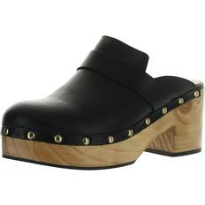 Fabric Clogs Aqua Soho Womens Leather Platform Clogs