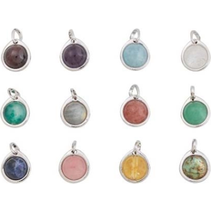 Edblad Gråa Berlocker & Hängen Edblad Charmentity Birthstone Steel