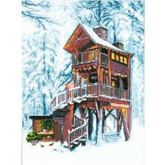 Cross-stitch kit M-431C Counted cross stitch kit series Dream House