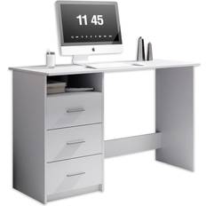 Schreibtische Stella Trading ADRIA White Writing Desk