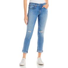 Dre Distressed Boyfriend Jeans Blue