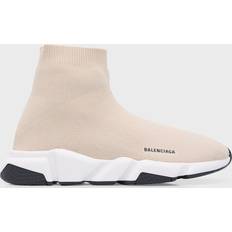 Balenciaga Kid's Two-Tone Knit Sock Trainer Sneakers