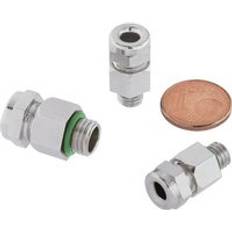 Lappkabel M6 Mässing Nickel Kabelgenomföring 6 x 1