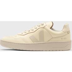 Veja Yellow Shoes Veja V-90 Trainers Natural Leather Sneakers - Brown