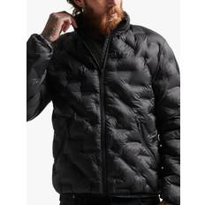 Superdry Studios Heat Sealed Quilt Jacket, Black