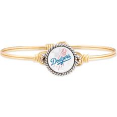 Luca + Danni Women's Gold Los Angeles Dodgers Petite Bangle Bracelet