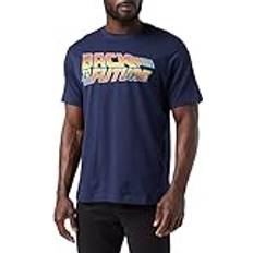 Logo Cotton T-Shirt Navy