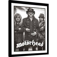 Plástico Pósters Motörhead Bad Magic Black and White Framed Art Print Póster