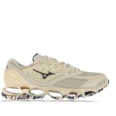 Mizuno Women Trainers Mizuno Sportstyle Mens Wave Prophecy LS Trainers in Sand Mesh