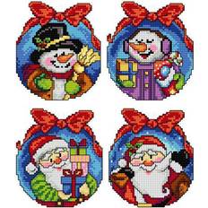 Christmas Needlework Kits Christmas Toys 109CS Counted Cross-Stitch Kit