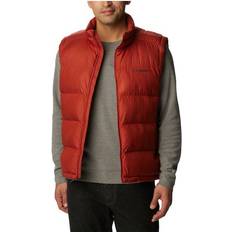 Red Vests Columbia Men's Pike Lake II Vest- Red