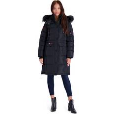 Acrylic Jackets Canada Weather Gear Womens Faux Fur Heavyweight Puffer Coat