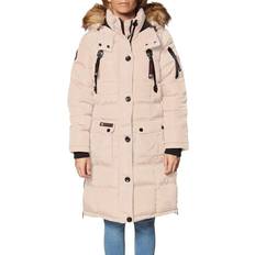 Canada Weather Gear Women's Faux Fur Puffer Coat - Sand