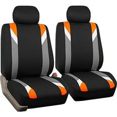 Car Upholstery FH Group Car Seat Covers Front Set Cloth Seat Covers