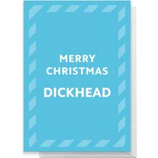 Festprodukter By IWOOT Merry Christmas Dickhead Greetings Card Large Card