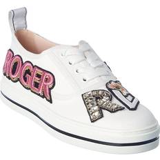 Roger Vivier Call Me Patch Canvas Sneaker