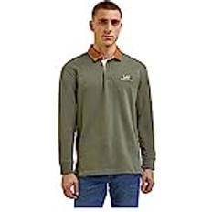 Lee Polo Shirts Lee Cotton-Jersey Polo Shirt Green