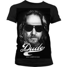 Damen - Skifahren T-Shirts The big lebowski the dude ii girly t-shirt damen black Schwarz