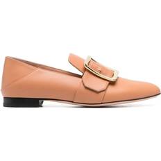 Gold Loafers Bally Leather Loafers