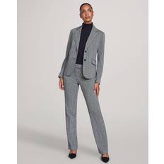 Anne Klein Skirts Anne Klein Women's Herringbone TwoButton Jacket & FlareLeg Pants & Pencil Skirt Black Combo Black Combo