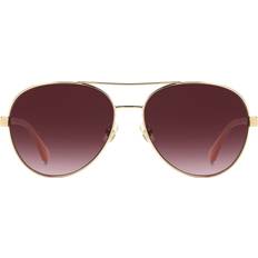 Kate Spade Averie S Au2 Sunglasses - Gold