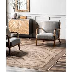 Carpets & Rugs Nuloom Brooklyn Rug Co Hilda Medallion Black