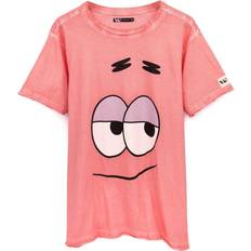 Rosa - Unisex Overdeler SpongeBob SquarePants Unisex Adult Patrick Star T-Shirt Pink