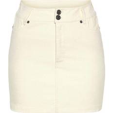 AJC Corduroy Mini Skirt - Off White