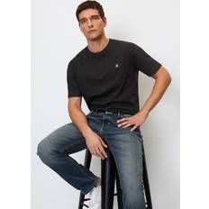 Marc O'Polo T-shirts Marc O'Polo O’Polo Tshirt Short Sleeve Logo Print - Black