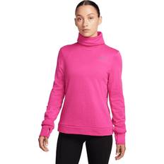 Pologensere - Rosa Nike Therma-FIT Swift Women's Turtleneck Running Top Pink UK 16–18