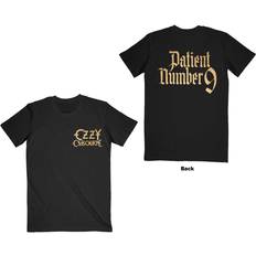 Gold T-shirts ROCK OFF Patient No 9 Gold T Shirt - Black