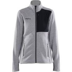 Dam - Gråa - Träningsplagg Tröjor Craft Damen, Jacke, ADV EXPLORE HEAVY FLEECE JACKET W XS Grau