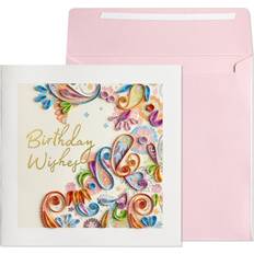 Artículos de Fiesta Paisley Quilling Birthday Card