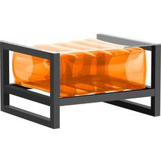 Orange Tables Basses Yoko Eko Metal Frame Coffee Crystal Orange Table Basse