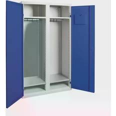 Azul Armarios de Pared Stumpf Garderobenschrank H1800xB1000xT500mm 2 Abt. Armario de Pared