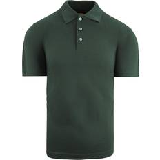 Dickies Men Polo Shirts Dickies Mens Green Polo Shirt Cotton