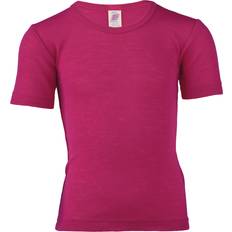 ENGEL Natur Kinder Unterhemd S/S Merino base layer 140, pink