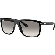 Ray-Ban Boyfriend Two Sunglasses - Black/Clear/Grey