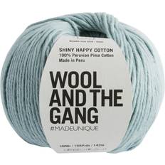 Wool And The Gang Shiny Happy Cotton Knitting Crochet Yarn, 100g