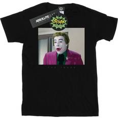 DC Comics Batman TV Series Joker Photograph T-Shirt Black