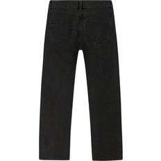 Grunt Jeans Nadia Midrise Straight Black Sort 146