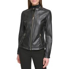 Calvin Klein Leather Jackets Women See prices